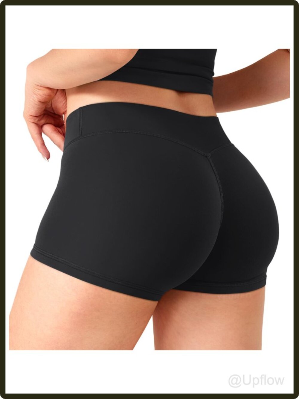 Women's Low Rise Biker Shorts 2.5 Inch No Front Seam 4-Way Stretch Volleyball